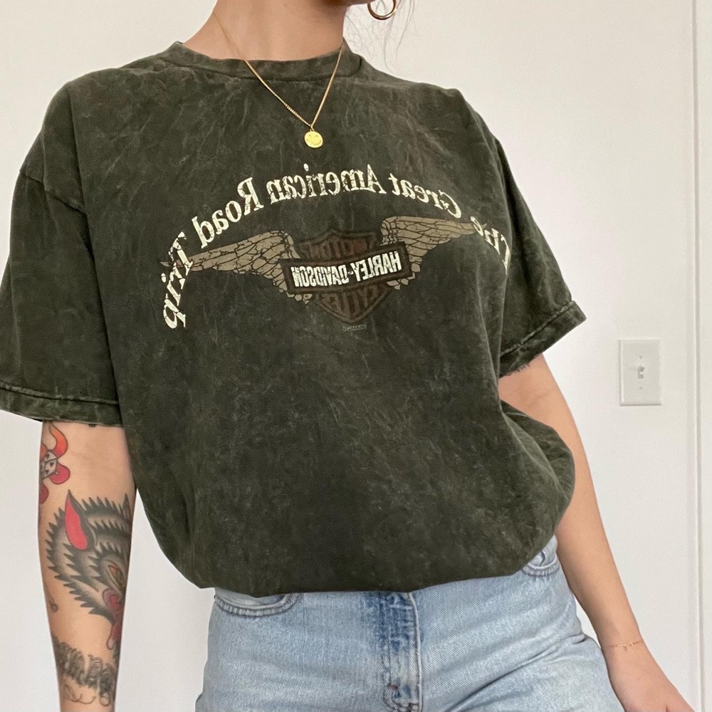 Vintage 2002 Harley Davidson tshirt